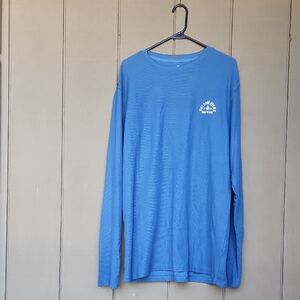 Volcom Blue Long Sleeve Thermal Shirt True To This